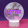 Personalised Disco Ball LED Light, thumbnail 9 of 12