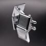 Silver Grey Square Cufflinks Luxury Mens Gift, thumbnail 6 of 6
