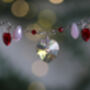 Crystal Heart Mini Garland Christmas Decoration, thumbnail 9 of 10