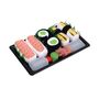 Bento Sushi Socks Box Set Salmon And Egg Nigiri, thumbnail 1 of 9