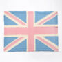 Union Jack Blanket Pastel Intermediate Knitting Kit, thumbnail 6 of 12