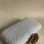 White Pearl Handcrafted Rectangular Clutch Bag, thumbnail 3 of 10