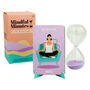 Mindful Minutes Sandtimer And Cards, thumbnail 2 of 5