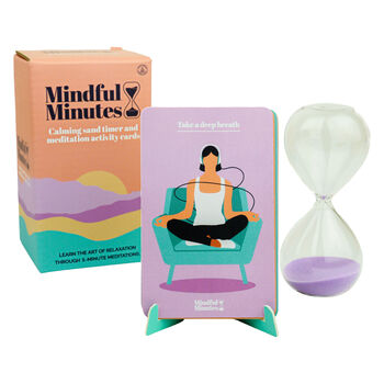 Mindful Minutes Sandtimer And Cards, 2 of 5