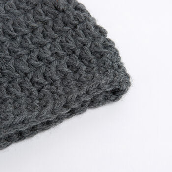 Scarf And Hat Beginner Basics Crochet Kit, 6 of 9