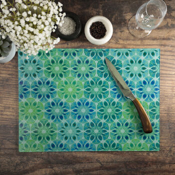 'Watercolour' Heatproof Kitchen Trivet / Pan Rest, 8 of 11