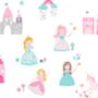 Princess Party Fabric Wall Stickers, thumbnail 2 of 2