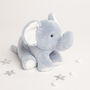Eddie The Elephant Blue Soft Plush Toy, thumbnail 3 of 4