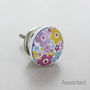 Colourful Flowers Ceramic Door Knobs, thumbnail 2 of 6