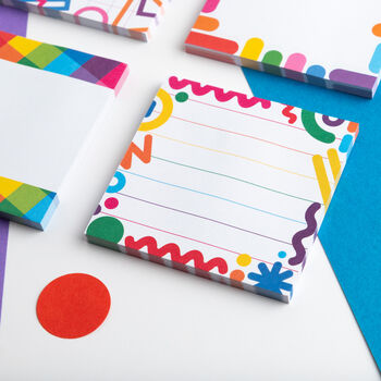 Rainbow Shapes Sticky Notes, 5 of 7