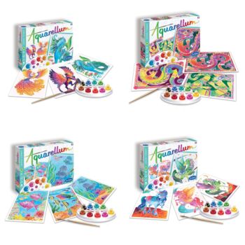 Watercolour Embossed Painting Sets, 4 of 9