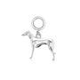 Greyhound Charm Sterling Silver, thumbnail 5 of 10