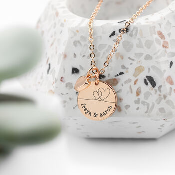 Personalised Rose Gold Plated Message Necklace, 2 of 12