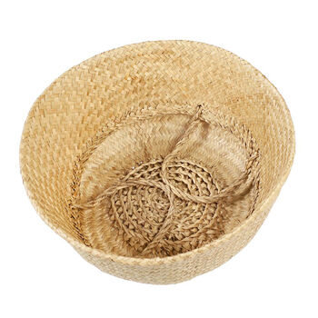Natural Seagrass Belly Basket, 4 of 6