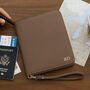 Personalised Faux Leather Travel Documents Folder, thumbnail 3 of 12