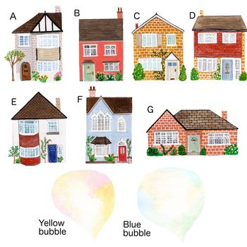 Personalised Family Home Art Print, 3 of 10