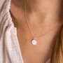 Sia Sterling Silver Snake Chain Personalised Necklace, thumbnail 3 of 12