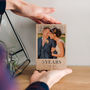 Personalised Fifth Wedding Anniversary Wood Photo Block, thumbnail 1 of 5