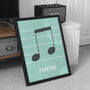 Eighth Note Print | Music Theory Poster, thumbnail 8 of 11