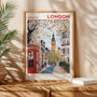 London Street Poster, thumbnail 11 of 12