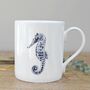 Seahorse Fine Bone China Mug In A Gift Box, thumbnail 1 of 4