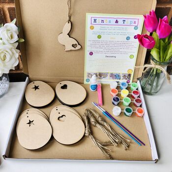 Paint Your Own Easter Egg Letterbox Craft Kit, 8 of 8