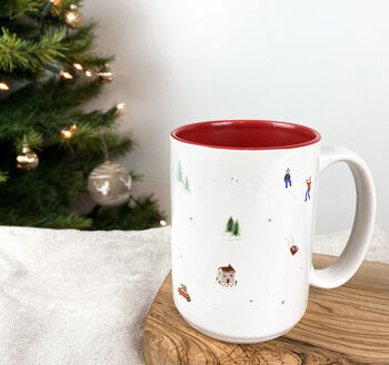 Home For Christmas Personalised Mug, 3 of 3