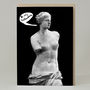 Valentine Girl Statue Card, thumbnail 1 of 2