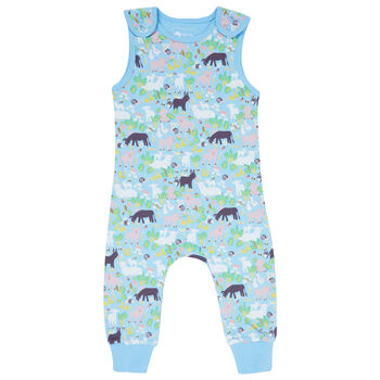Country Friends Baby Dungarees, 3 of 3