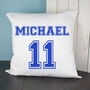 Personalised Football Shirt Cushion Cover, thumbnail 3 of 8