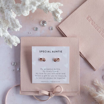 Special Auntie Earrings Studs, 2 of 5