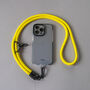 Yellow Phone Strap Universal Crossbody Rope Lanyard, thumbnail 1 of 3