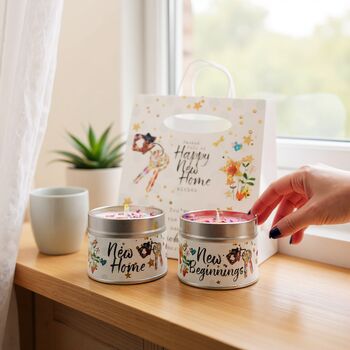 Happy New Home Candle Gift Set – New Home / New Beginnings, 2 of 2