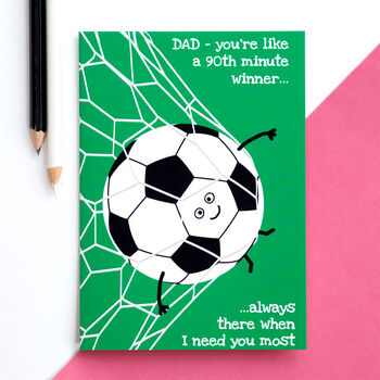 Cute Football Father's Day Card, 3 of 4