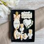 Personalised 50th Wedding Anniversary Biscuit Gift, thumbnail 1 of 10