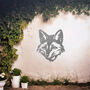 Fox Metal Wall Art For Outdoor Garden Decoration, thumbnail 10 of 10