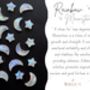 Crescent Moon And Star Earrings, thumbnail 7 of 12