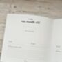My First Year Baby Record Book | Baby Memory Book, thumbnail 5 of 12