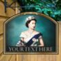 Queen Elizabeth 2nd Home Pub Sign / Man Cave Sign, thumbnail 6 of 8