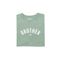 Sage 'Brother' Short Sleeved T Shirt, thumbnail 2 of 2