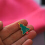 Christmas Tree Enamel Pin, thumbnail 4 of 12