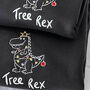 Embroidered 'Tree Rex' Christmas Jumper, thumbnail 1 of 6