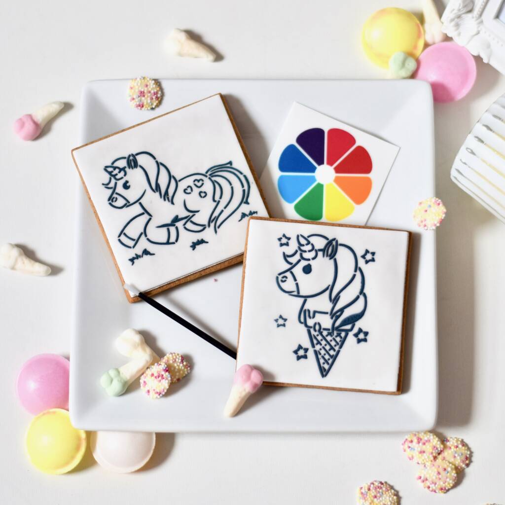 Paint Your Own Unicorn Cookies, 1 of 4