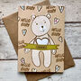 Personalised Hello Baby Card, thumbnail 1 of 3