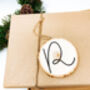 Personalised Initial Christmas Decoration / Gift Tag, thumbnail 5 of 5