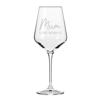 Mum's Personalised Wine Glass, 5 of 5
