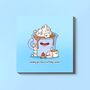 Marshmallow Birthday Card | Cute Greeting Cards, thumbnail 1 of 4