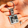 Personalised Photo And Message Partner Keyring, thumbnail 1 of 2