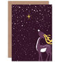 Star Bethlehem Reindeer Christmas Card, thumbnail 1 of 4