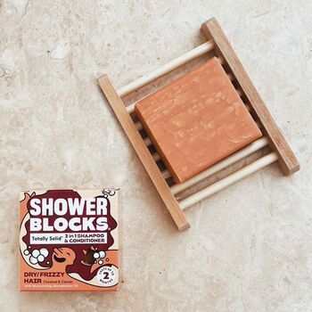 Shower Blocks Plastic Free Shampoo / Conditioner Bars, 6 of 12